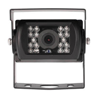 Thumbnail for iBeam TE-CCH1 universal commercial camera with hood for enhanced vehicle safety and visibility.