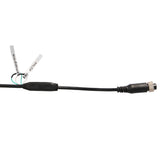 iBeam TE-CCMM1 commercial camera cable connection with labels for easy wiring and installation.