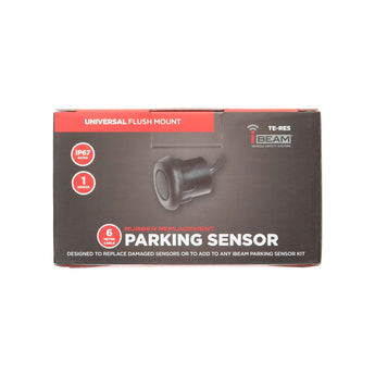 iBeam TE-RES replacement parking sensor with waterproof cable for vehicle safety.