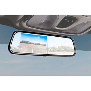 iBeam TE-RM45 Rearview Mirror With 4.5” Color LCD Screen