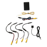  iBeam TE-TSI4 Universal Switcher 4-Camera Input and controller with cables and connectors.
