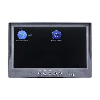  Universal wireless 7-inch monitor settings display with brightness, contrast, and hue adjustments for commercial camera u