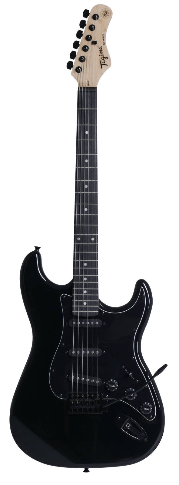 Tagima TG 500-BK-DF/BK Electric Guitar Black