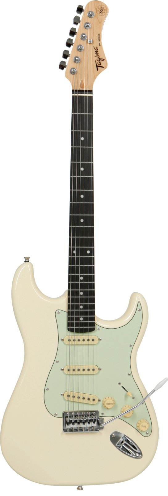 Tagima TG 500-OWH-DF/MG Electric Guitar White