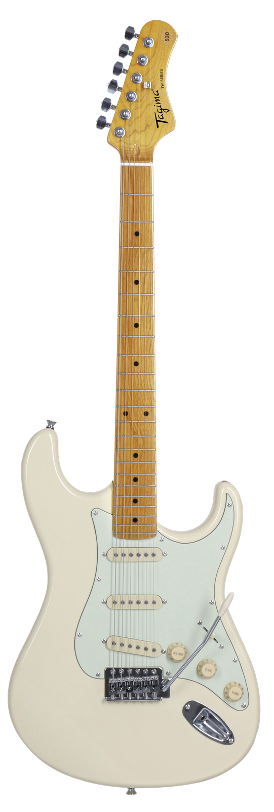 Tagima TG 530-OWH-LF/TT Electric Guitar White