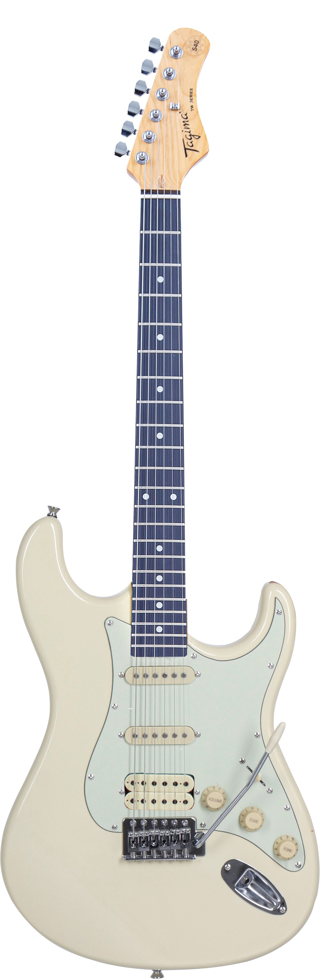 Tagima Guitars TG 540 OWH-DF/MG Electric Guitar - Olympic White