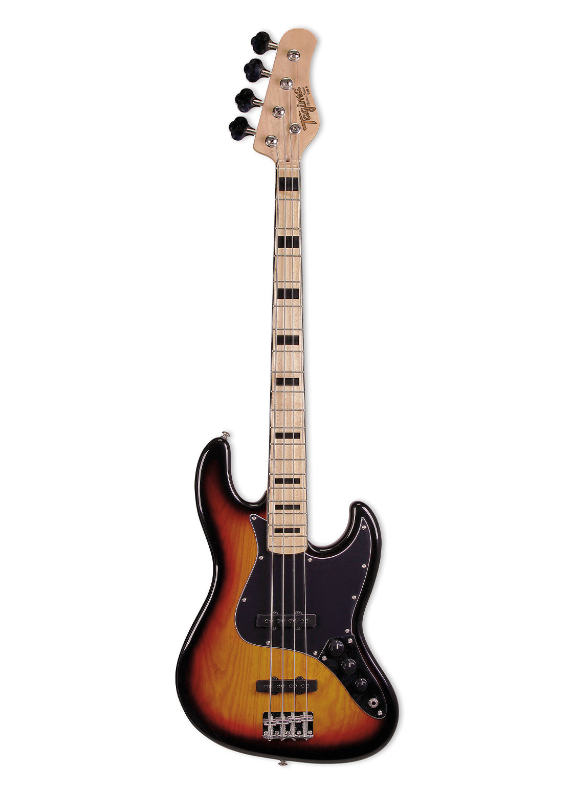 Tagima TJB 4 SB-LF/BK Electric Bass Guitar - Sunburst
