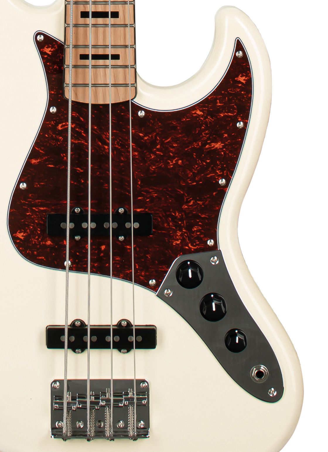 Tagima TJB 4 OWH-LF/TT Electric Bass Guitar - Olympic White