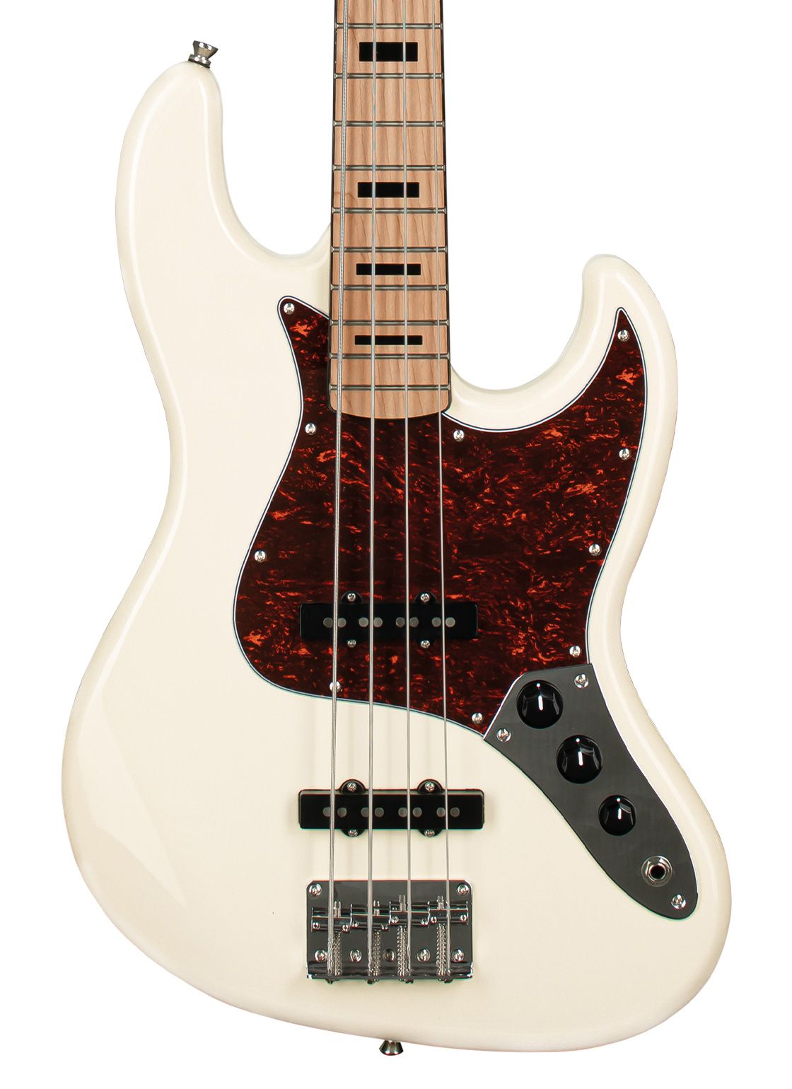 Tagima TJB 4 OWH-LF/TT Electric Bass Guitar - Olympic White