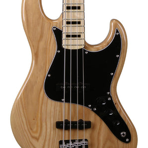 Tagima TJB 4 NT-LF/BK Electric Bass Guitar - Natural