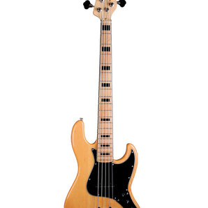 Tagima TJB 5 NT-LF/BK Electric Bass Guitar - Natural