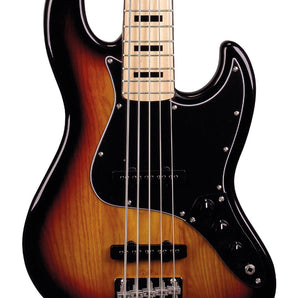 Tagima TJB 5 SB-LF/BK Electric Bass Guitar - Sunburst