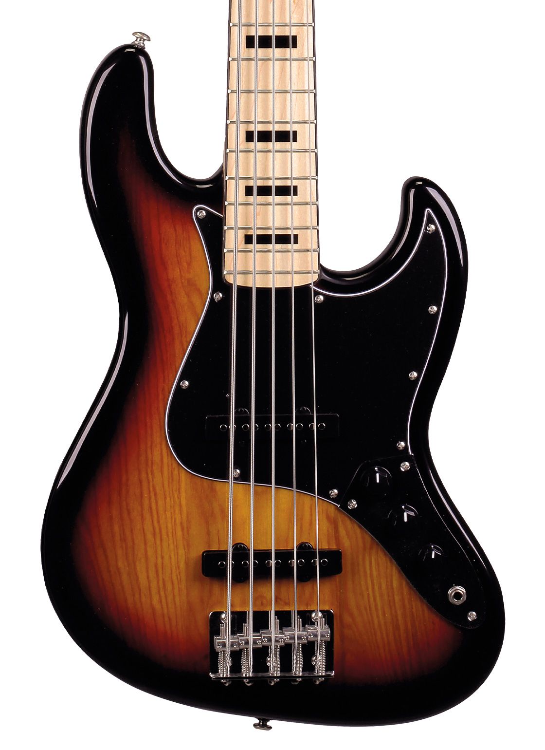 Tagima TJB 5 SB-LF/BK Electric Bass Guitar - Sunburst