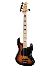 Thumbnail for Tagima TJB 5 SB-LF/TT Electric Bass Guitar - Sunburst