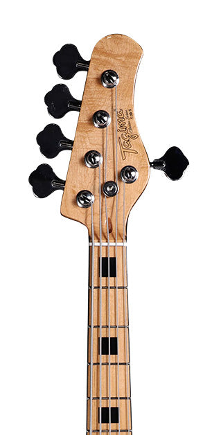 Tagima TJB 5-OWH-LF/TT Electric Bass Guitar - Olympic White