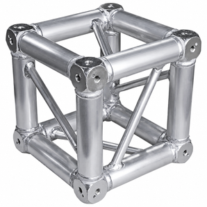 MR DJ DTJBU Universal Square Corner Junction Box Cube 1 Way-6Way Connection Fits All Major Name Brands 11.4" F34 Truss