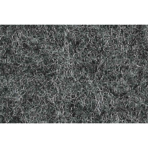 Close-up view of Install Bay TL362 trunk liner carpet material in Heather Charcoal color, showcasing its texture and appearance.