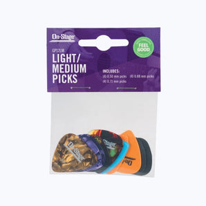 On-Stage GP12MH Light/Medium Guitar Picks