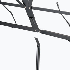 On-Stage TMP-SM7133BB Sheet Music Stand with Adjustable Square Bookplate
