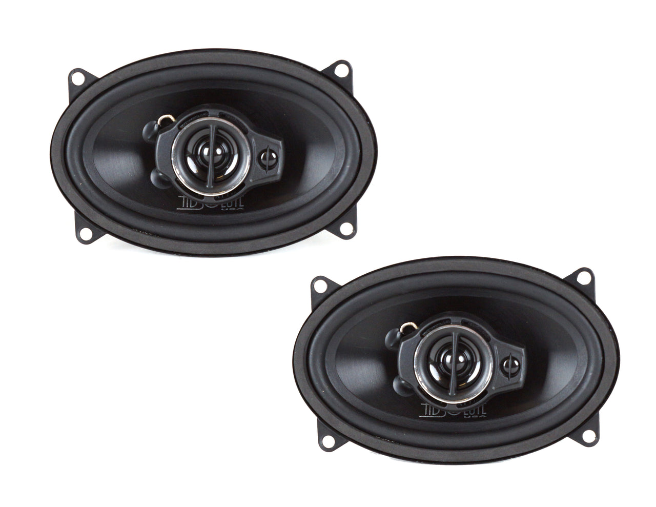 Absolute TQ-463 4X6" 400W 3-Way full-range Coaxial Loudspeakers Car Speakers