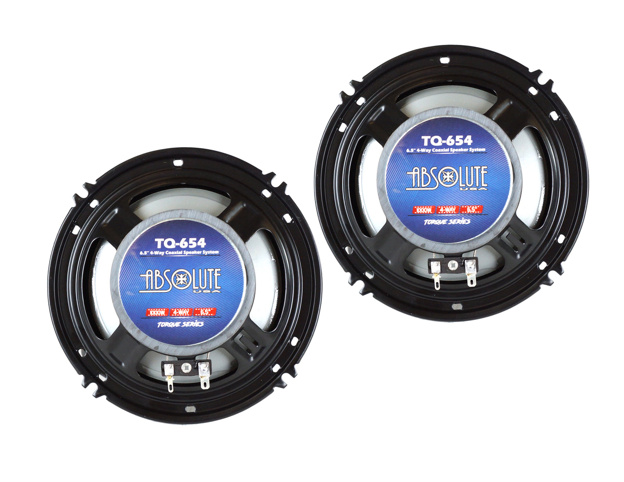 Absolute TQ-654 6.5" 400W 4-Way full-range Coaxial Loudspeakers Car Speakers