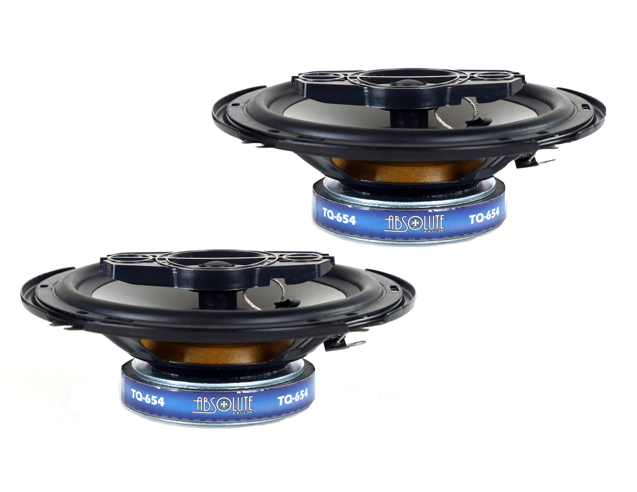 Absolute TQ-654 6.5" 400W 4-Way full-range Coaxial Loudspeakers Car Speakers