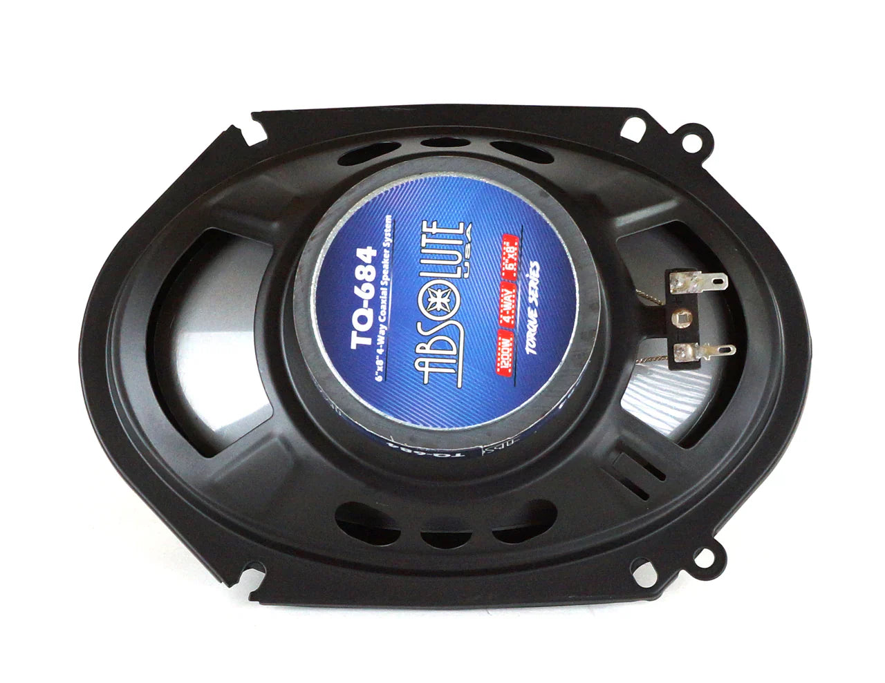 2 Absolute TQ-684 6"x8" 5x7" Front & Rear Speakers + Harness Fit 2005-07 Ford F250/350/450/550