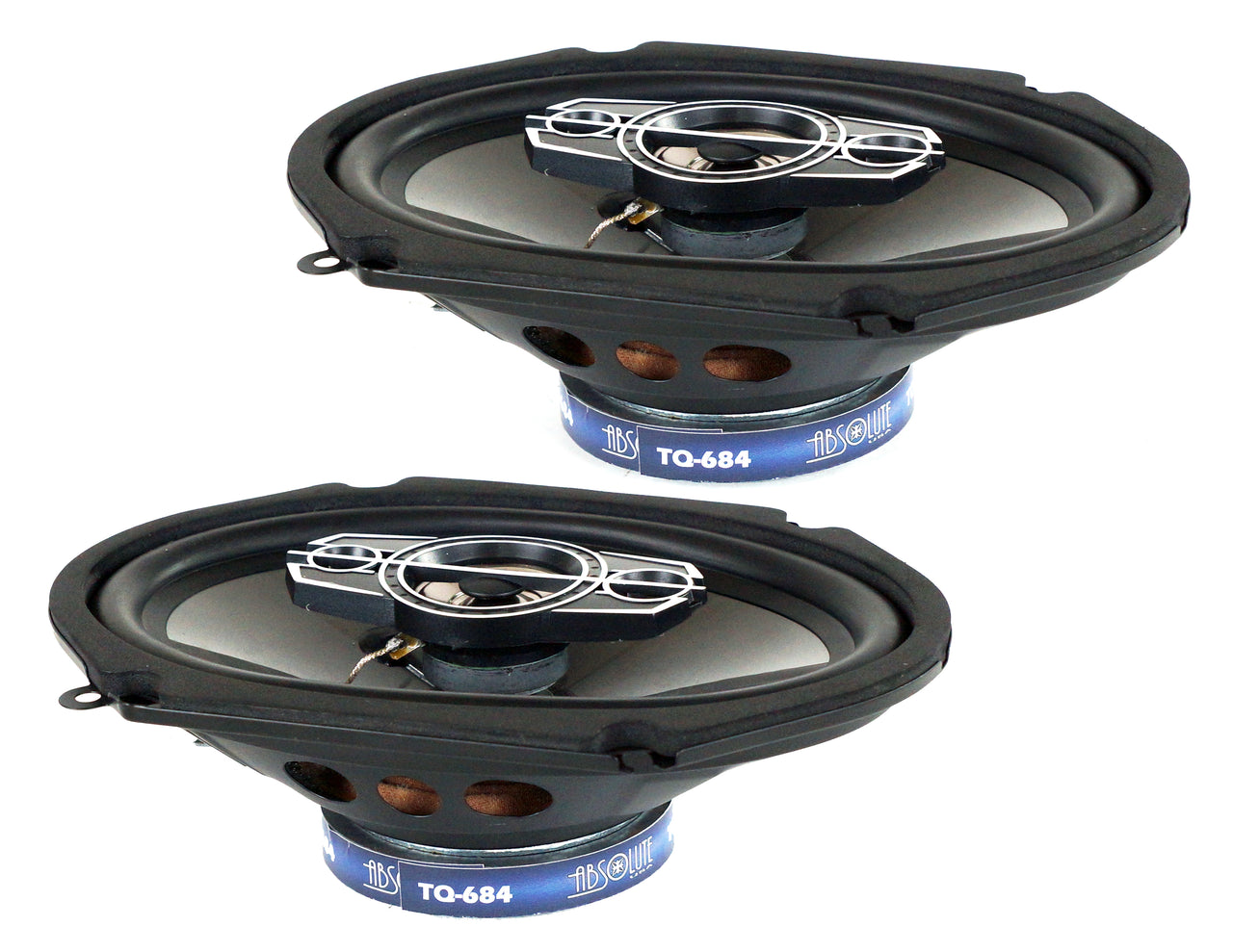 Absolute TQ-684 6"x8" 600W 4-Way full-range Coaxial Loudspeakers Car Speakers