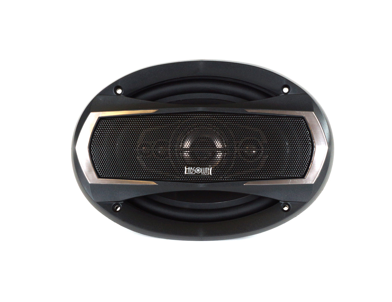 2 Absolute TQ-695 6x9" 5-Way Coaxial Car Speakers 600W Pair Carbon Fiber Cone Full-Range Audio Upgrade
