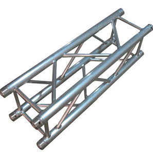 MR DJ DTSQ492 4.92' x 12" Universal Straight Square Tubing Box Aluminum Lighting Trussing Segment for Pro Lighting