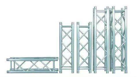 MR TRUSS TSQ492 4.92' x 12" Universal Straight Square Tubing Box Aluminum Lighting Trussing Segment for Pro Lighting
