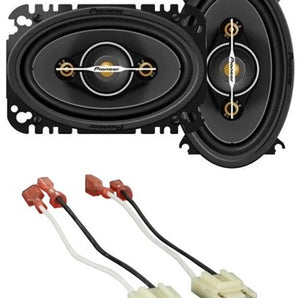 Pioneer TS-A4671F 420W 4x6" 4-way Speakers Fit 1982-UP C/K S-10 S-15 Jimmy Blazer
