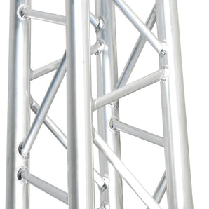 MR DJ 3.28ft Straight Square Aluminum Truss Segment Pro Lighting + 4 coupler connections