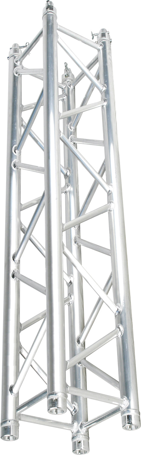 MR Truss 1 Meter (3.28ft) Straight Square Aluminum Truss Segment for Pro Lighting + 4 Coupler Connections