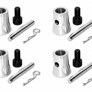 MR TRUSS TTHCC14-4KIT 4 Pack Universal Half Conical Connector Pack for Truss Junction Boxes