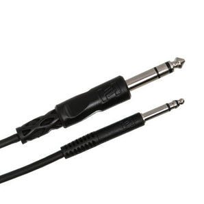 Hosa TTQ-105 Balanced Interconnect - TT to TRS Cable - 5 foot