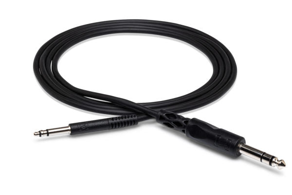 Hosa TTQ-105 Balanced Interconnect - TT to TRS Cable - 5 foot