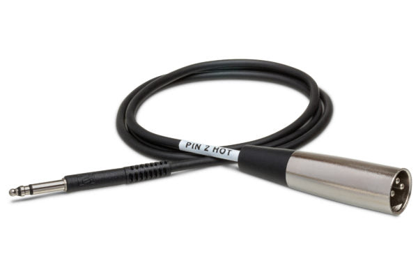 Hosa TTX-103M - TT to XLR Male Cable 3 foot