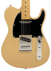 Thumbnail for Tagima TW 55-BS-LF/BK Electric Guitar - Butterscotch