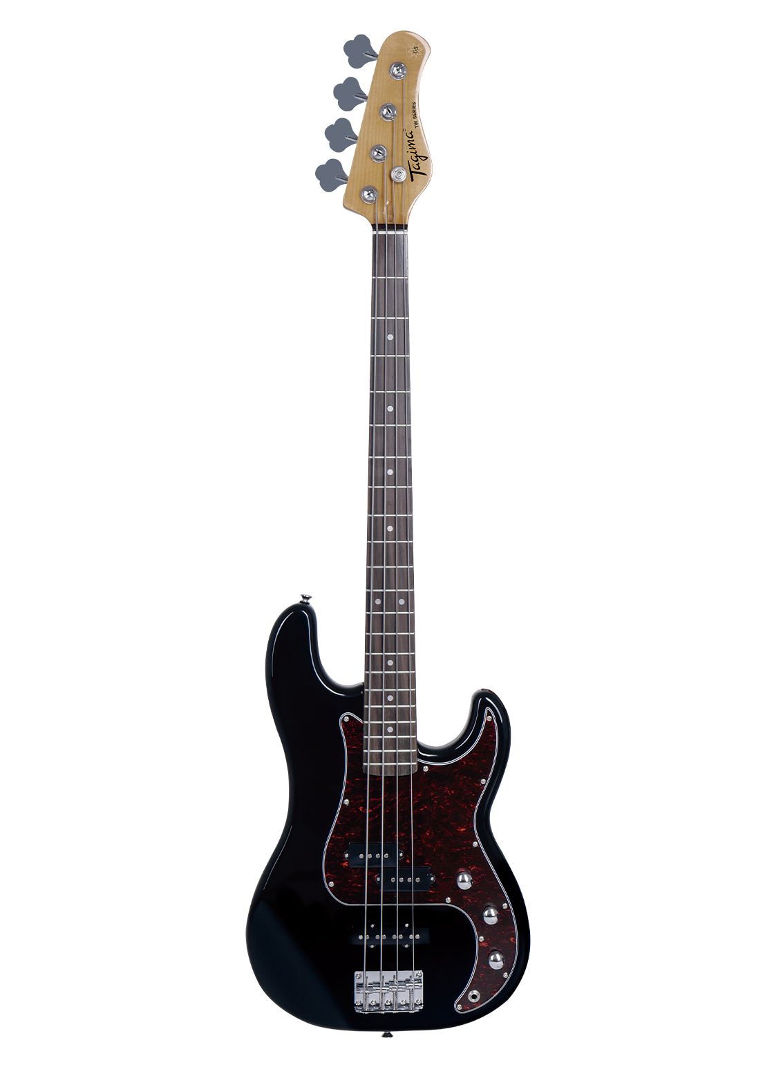 Tagima TW 65-BK-DF/TT Electric Bass Guitar - Black