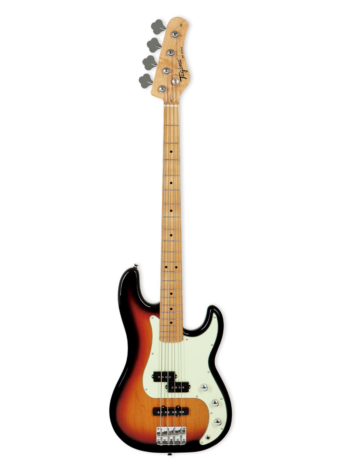 Tagima TW 65-SB-LF/MG Electric Bass Guitar - Sunburst