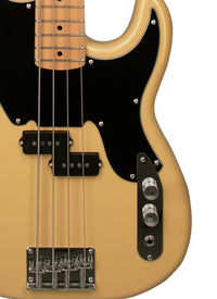 Thumbnail for Tagima TW 66-BS-LF/BK Electric Bass Guitar - Butterscotch