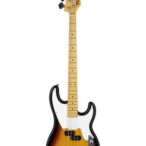 Tagima TW 66-SB-LF/WH Electric Bass Guitar - Sunburst