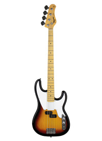 Thumbnail for Tagima TW 66-SB-LF/WH Electric Bass Guitar - Sunburst