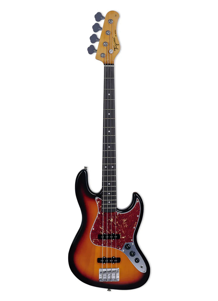Tagima TW 73 4 FRETLESS SB-DF/TT Electric Bass Guitar - Sunburst
