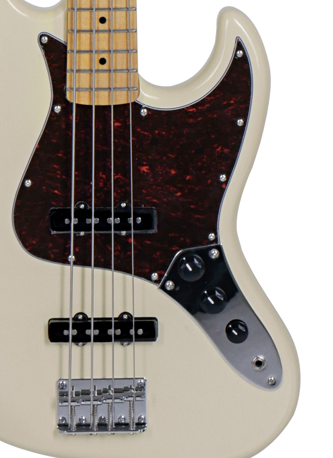 Tagima TW 73-OWH-LF/TT Electric Bass Guitar - Olympic White