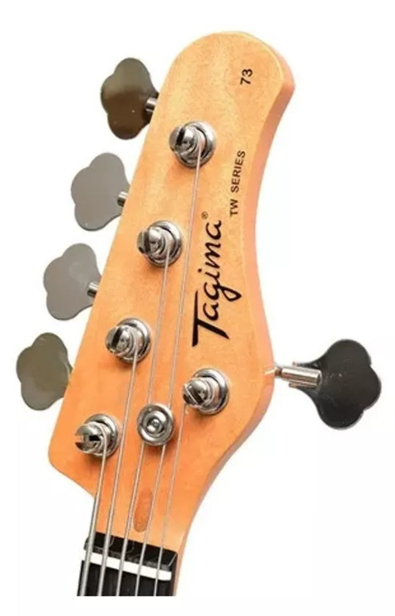 Tagima TW 73 5-SB-DF/AWH Electric Bass Guitar - Sunburst