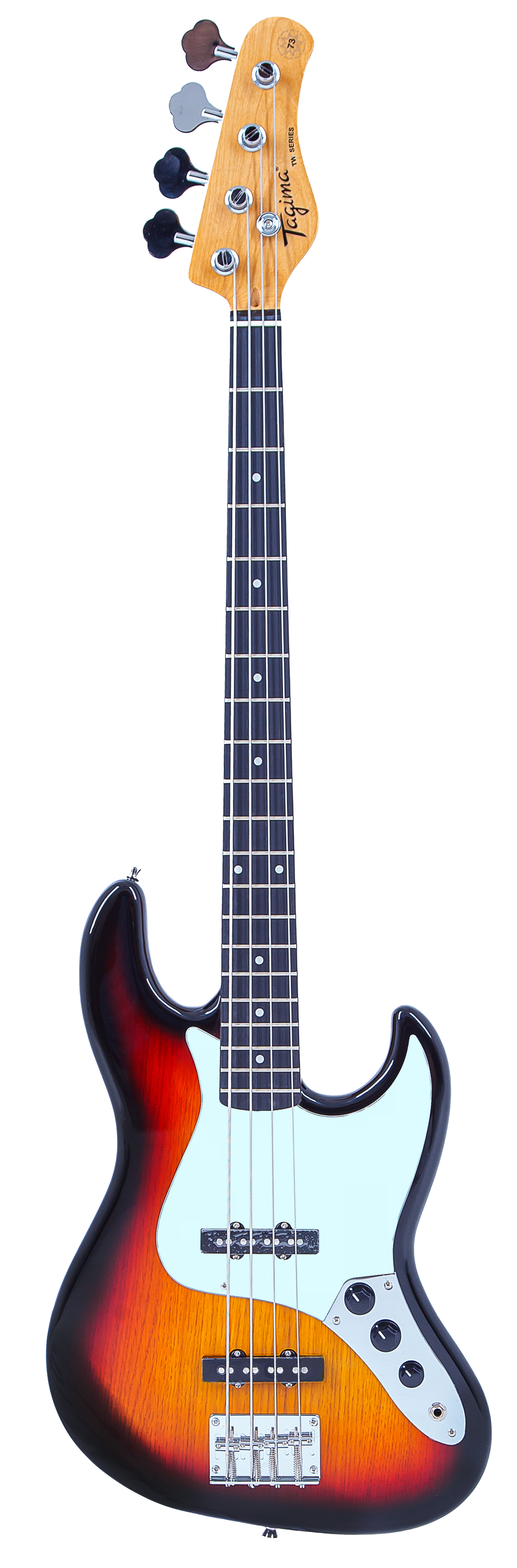 Tagima TW 73-SB-DF/MG Electric Bass Guitar - Sunburst