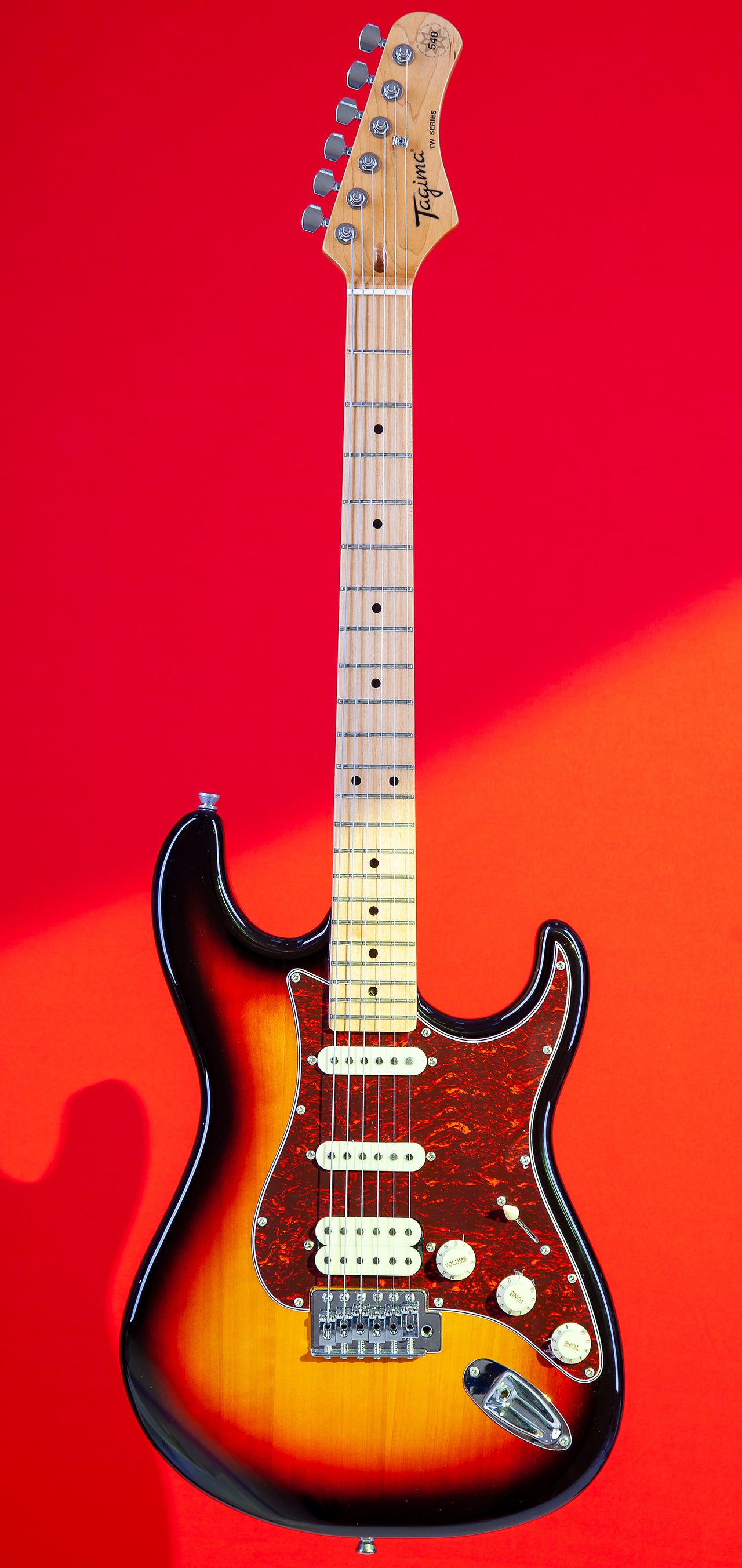 Tagima TG 540 SB-LF/TT Electric Guitar (Sunburst)