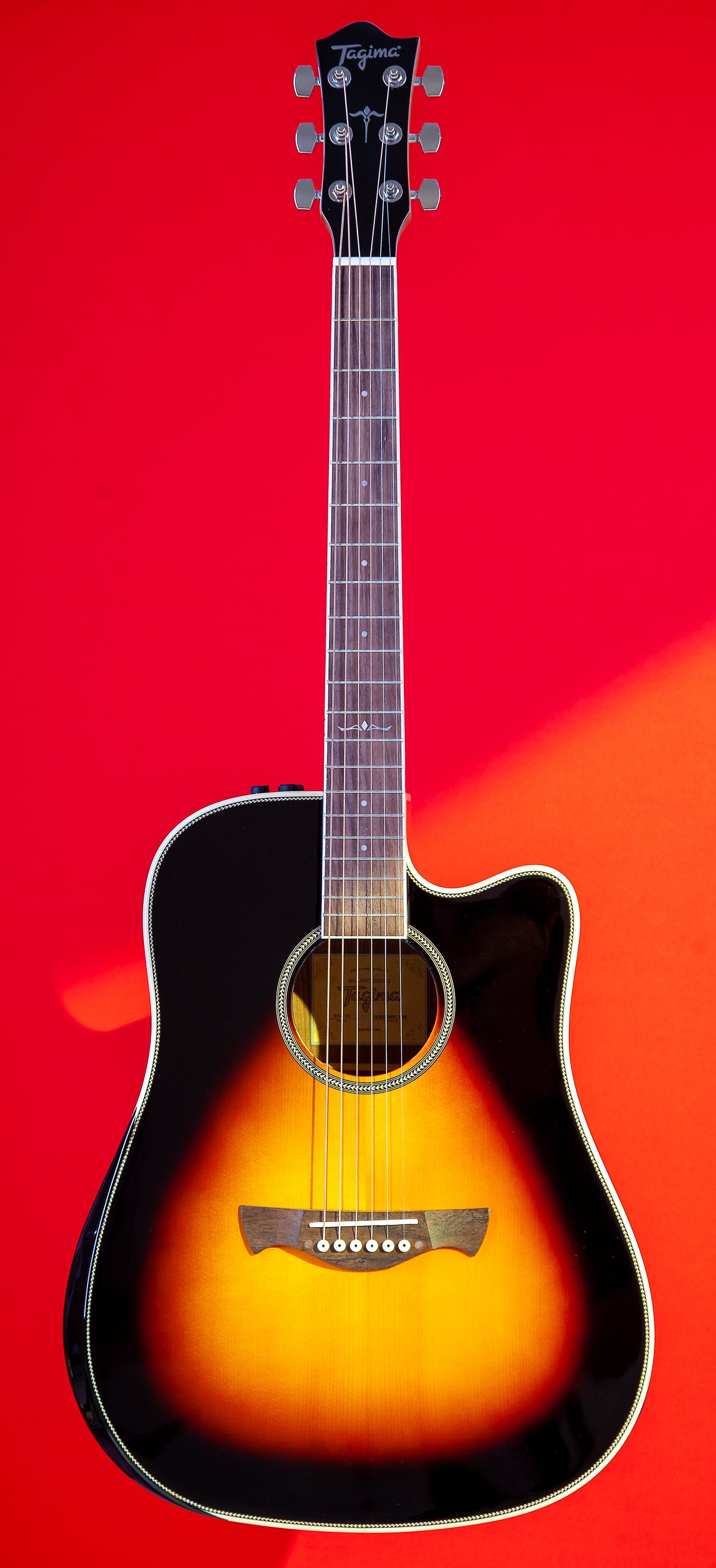 Tagima  WS 25 EQ-DBS Acoustic Guitar - Drop Sunburst